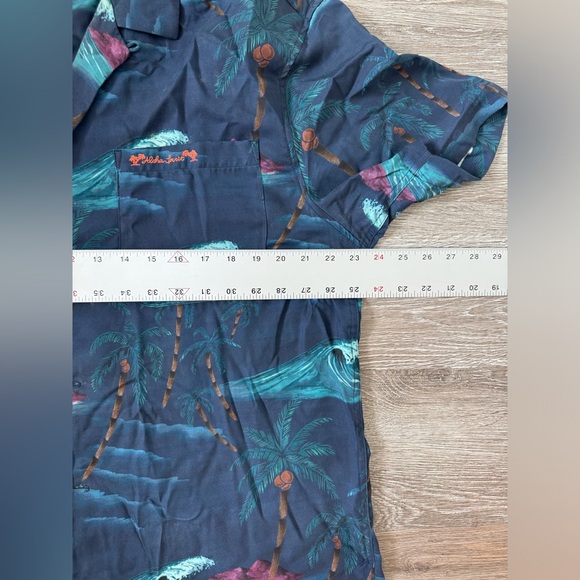 Scotch & Soda EUC Men Shirt Sleeve Button Down Hawaiian Print Shirt Size XL - Picture 10 of 10